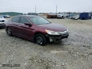 2017 Honda Accord Sedan Sport with VIN 1HGCR2F55HA025792, listed as a Copart auction lot 46429765 with 253,963 mi miles and Salvage Title. Bid and sale history available at carsss.com. Image 14.