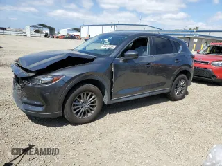 2020 Mazda CX-5 Touring with VIN JM3KFACM3L0849787, listed as a Copart auction lot 50655355 with 43,229 mi miles and Salvage Title. Bid and sale history available at carsss.com. Image 1.