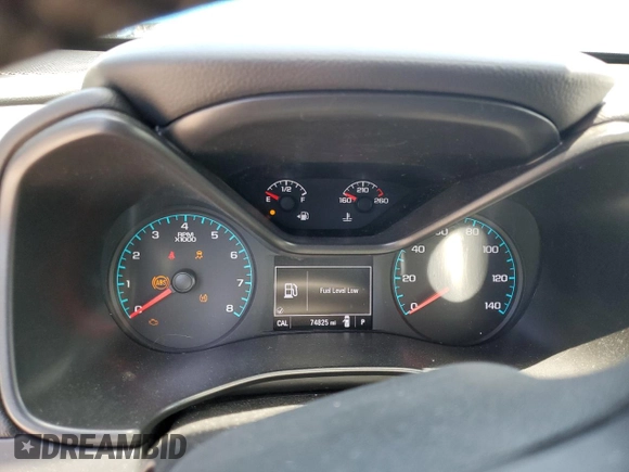 2021 Chevrolet Colorado 2WD LT with VIN 1GCGSCEN3M1297005, listed as a Copart auction lot 54363325 with 74,825 mi miles and Salvage Title. Bid and sale history available at DreamBid. Image 9.