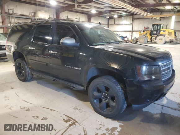 2008 Chevrolet Suburban LTZ with VIN 3GNFK16378G208290, listed as a Copart auction lot 60696725 with 203,426 mi miles and Salvage title. Bid and sale history available at DreamBid. Image 4.