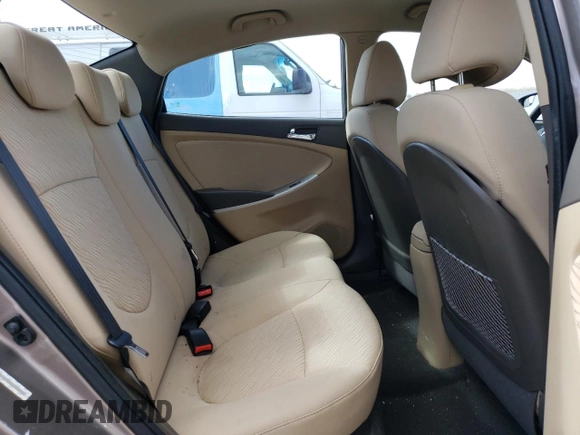 2014 Hyundai Accent GLS with VIN KMHCU4AE0EU676317, listed as a Copart auction lot 53395075 with 79,838 mi miles and Salvage Title. Bid and sale history available at carsss.com. Image 10.