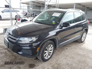 2017 Volkswagen Tiguan Wolfsburg Edition with VIN WVGRV7AX5HW501063, listed as a IAAI auction lot 42099362 with 76,597 mi miles and . Bid and sale history available at DreamBid. Image 17.