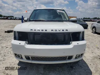 2012 Land Rover Range Rover SC Autobiography with VIN SALMP1E45CA369698, listed as a Copart auction lot 65983495 with 84,438 mi miles and Salvage title. Bid and sale history available at DreamBid. Image 5.