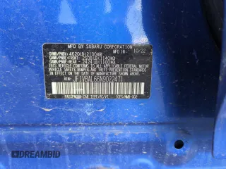 2022 Subaru WRX Limited with VIN JF1VBAL66N9022471, listed as a Copart auction lot 54058415 with 21,239 mi miles and Salvage title. Bid and sale history available at DreamBid. Image 13.
