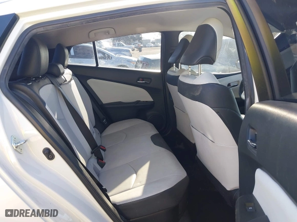 2016 Toyota Prius Four with VIN JTDKARFU5G3018734, listed as a IAAI auction lot 41825707 with 111,564 mi miles. Bid and sale history available at carsss.com. Image 8.