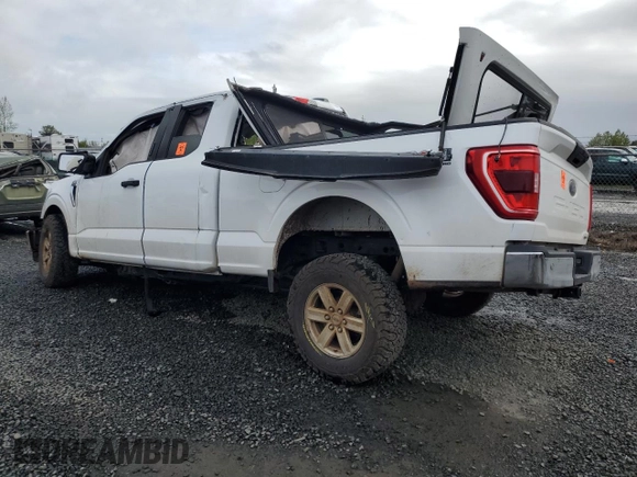 2021 Ford F-150 XL with VIN 1FTFX1E87MFB10721, listed as a Copart auction lot 52588485 with Not provided miles and Non repairable. Bid and sale history available at DreamBid. Image 2.