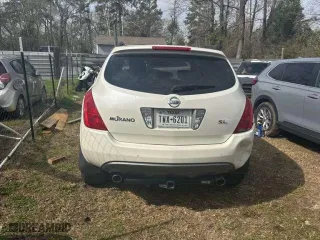 2005 Nissan Murano SL with VIN JN8AZ08T15W331929, listed as a Copart auction lot 46728195 with 999,999 mi miles and Clean Title. Bid and sale history available at carsss.com. Image 3.