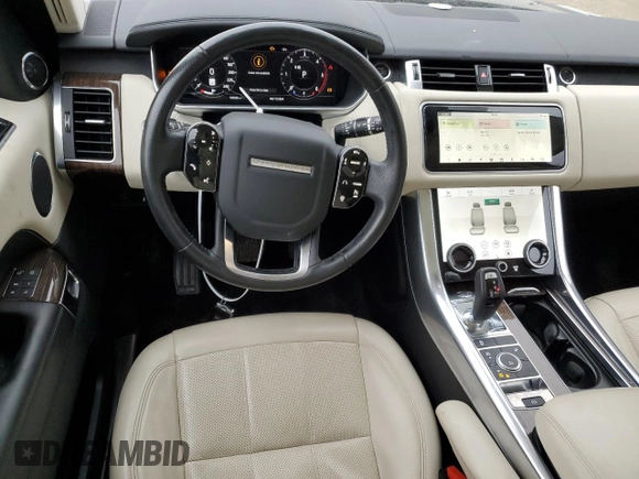 2019 Land Rover Range Rover Sport HSE with VIN SALWR2RKXKA851325, listed as a Copart auction lot 77673504 with 105,935 mi miles and Salvage Title. Bid and sale history available at carsss.com. Image 8.