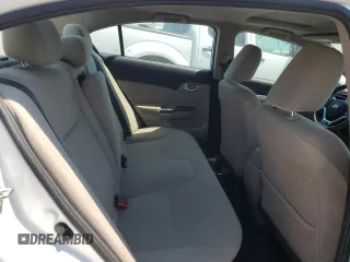 2013 Honda Civic EX with VIN 19XFB2F8XDE243776, listed as a Copart auction lot 53883755 with 50,080 mi miles and Salvage Title. Bid and sale history available at DreamBid. Image 10.