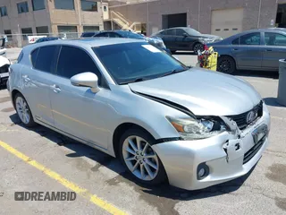 2013 Lexus CT 200h with VIN JTHKD5BH8D2129559, listed as a IAAI auction lot 42592775 with 240,219 mi miles and . Bid and sale history available at DreamBid. Image 1.