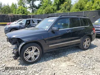 2014 Mercedes-Benz GLK 350 with VIN WDCGG8JB7EG208524, listed as a Copart auction lot 60919654 with 114,945 mi miles and Salvage Title. Bid and sale history available at DreamBid. Image 1.