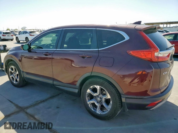 2019 Honda CR-V EX with VIN 7FARW1H58KE015852, listed as a Copart auction lot 49676005 with 47,391 mi miles and Clean Title. Bid and sale history available at carsss.com. Image 2.