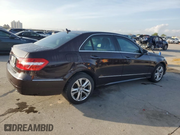 2011 Mercedes-Benz E 350 Luxury with VIN WDDHF5GB6BA465150, listed as a Copart auction lot 54921055 with 96,362 mi miles and Salvage Title. Bid and sale history available at DreamBid. Image 3.