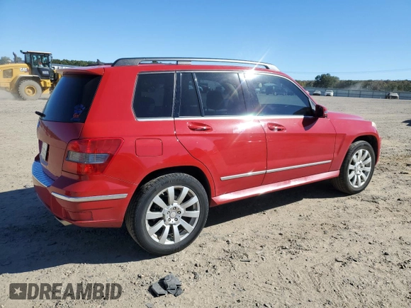 2010 Mercedes-Benz GLK 350 with VIN WDCGG5GB1AF489922, listed as a Copart auction lot 75465594 with 201,104 mi miles and Salvage Title. Bid and sale history available at DreamBid. Image 3.