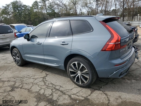 2023 Volvo XC60 Plus Dark Theme with VIN YV4L12RW9P1337099, listed as a Copart auction lot 50022415 with 38,996 mi miles and Salvage Title. Bid and sale history available at carsss.com. Image 2.
