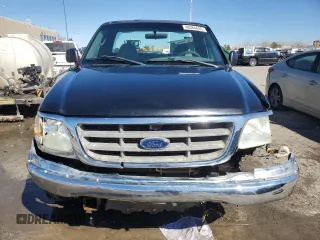 2002 Ford F-150 XL with VIN 1FTRF17222NB03008, listed as a Copart auction lot 46364635 with 136,298 mi miles and Salvage Title. Bid and sale history available at carsss.com. Image 5.