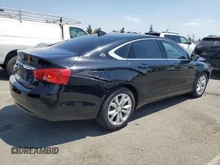 2018 Chevrolet Impala LT with VIN 2G1105S38J9103918, listed as a Copart auction lot 54575825 with 46,989 mi miles and Salvage Title. Bid and sale history available at DreamBid. Image 3.