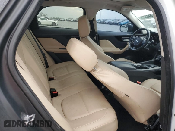 2017 Jaguar F-Pace 35t Premium with VIN SADCJ2BVXHA098074, listed as a Copart auction lot 45955405 with 132,337 mi miles and Salvage Title. Bid and sale history available at DreamBid. Image 12.