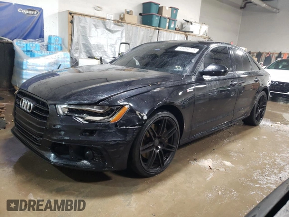 2013 Audi A6 3.0T Prestige with VIN WAUHGAFC5DN080102, listed as a Copart auction lot 45054775 with 110,104 mi miles and Salvage Title. Bid and sale history available at carsss.com. Image 1.