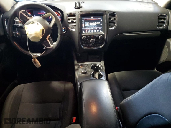 2017 Dodge Durango SXT with VIN 1C4RDJAG3HC905274, listed as a Copart auction lot 58989625 with 87,498 mi miles and Salvage title. Bid and sale history available at DreamBid. Image 8.