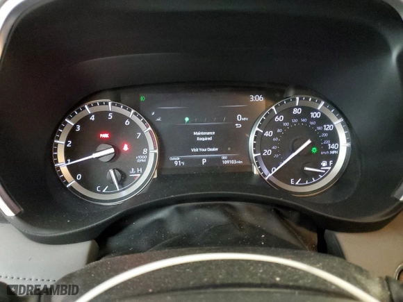 2022 Toyota Highlander XLE with VIN 5TDHZRBH8NS566380, listed as a Copart auction lot 52572785 with 109,103 mi miles and Clean Title. Bid and sale history available at carsss.com. Image 9.