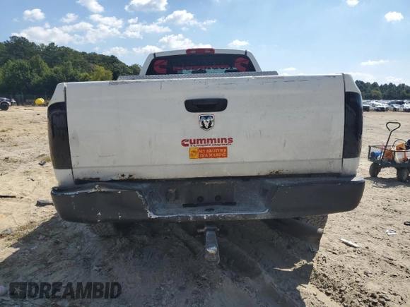 2006 Dodge Ram 2500 SLT with VIN 3D7KS26CX6G203682, listed as a Copart auction lot 71041114 with 269,892 mi miles and Salvage Title. Bid and sale history available at carsss.com. Image 6.