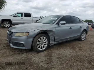 2011 Audi A4 Premium Plus with VIN WAUFFAFL4BA098850, listed as a Copart auction lot 54441645 with 145,293 mi miles and Salvage title. Bid and sale history available at DreamBid. Image 1.