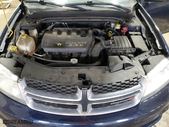 2013 Dodge Avenger SE with VIN 1C3CDZAB4DN741822, listed as a Copart auction lot 53188555 with 99,896 mi miles and Salvage Title. Bid and sale history available at carsss.com. Image 11.