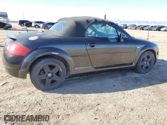 2001 Audi TT with VIN TRUTX28N011016074, listed as a Copart auction lot 49478605 with 120,715 mi miles and Salvage title. Bid and sale history available at DreamBid. Image 3.