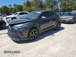 2021 Toyota C-HR LE with VIN NMTKHMBX9MR123073, listed as a Copart auction lot 50229585 with 88,705 mi miles and Salvage Title. Bid and sale history available at carsss.com. Image 1.