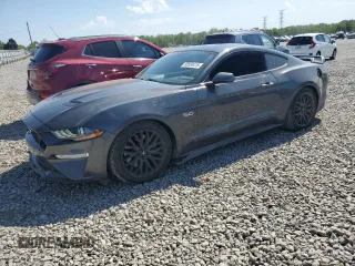 2019 Ford Mustang GT with VIN 1FA6P8CF9K5199436, listed as a Copart auction lot 53558415 with 55,998 mi miles and Salvage title. Bid and sale history available at DreamBid. Image 1.