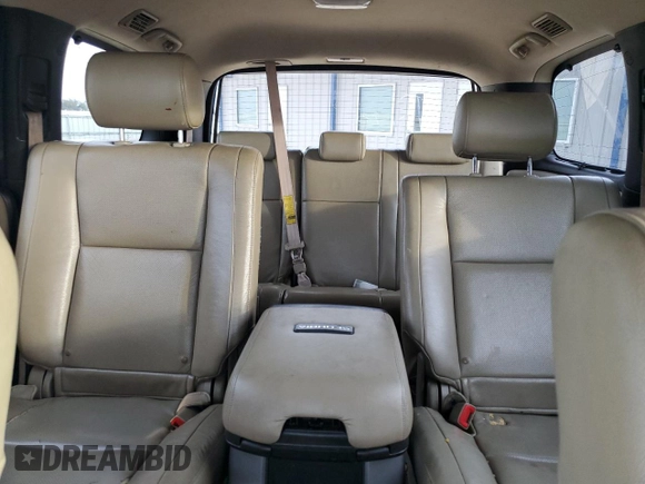 2010 Toyota Sequoia Platinum with VIN 5TDYY5G12AS024192, listed as a Copart auction lot 82048754 with 0 mi miles and Clean Title. Bid and sale history available at carsss.com. Image 10.