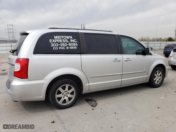 2012 Chrysler Town & Country Touring with VIN 2C4RC1BG2CR177187, listed as a Copart auction lot 51318845 with 291,891 mi miles and Salvage Title. Bid and sale history available at carsss.com. Image 3.