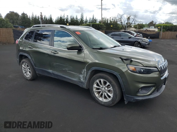 2019 Jeep Cherokee Latitude with VIN 1C4PJLCB9KD145320, listed as a Copart auction lot 51691755 with 87,867 mi miles and Salvage Title. Bid and sale history available at DreamBid. Image 4.