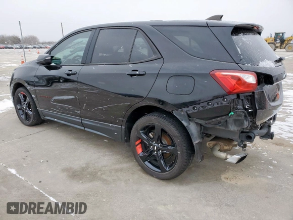 2019 Chevrolet Equinox LT with VIN 2GNAXLEX8K6182619, listed as a Copart auction lot 44230295 with 125,707 mi miles and Clean Title. Bid and sale history available at DreamBid. Image 2.