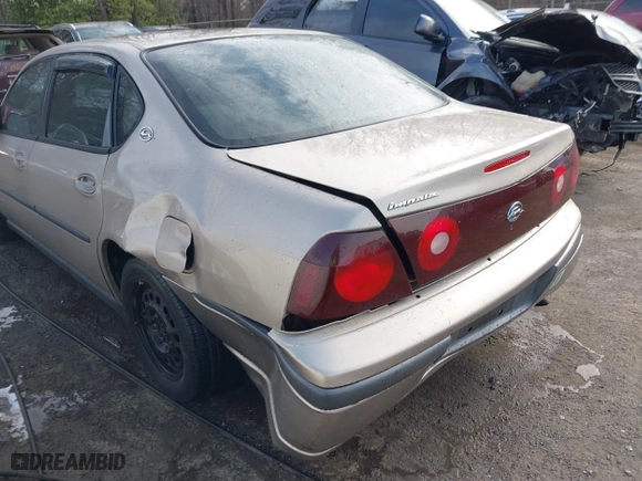 2002 Chevrolet Impala with VIN 2G1WF52E429216076, listed as a IAAI auction lot 41814683 with 153,908 mi miles. Bid and sale history available at carsss.com. Image 6.