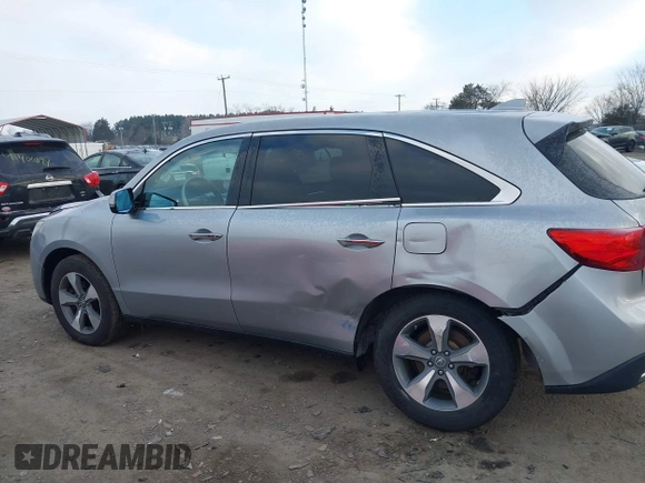 2016 Acura MDX with VIN 5FRYD4H28GB035495, listed as a IAAI auction lot 41406544 with 113,250 mi miles. Bid and sale history available at carsss.com. Image 14.