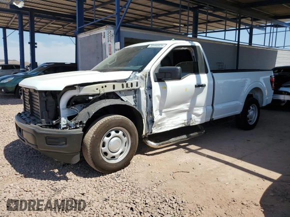 2024 Ford F-150 XL z VIN 1FTMF1KP0RKF56245, wystawiony jako Copart lot #58998925 z przebiegiem 3 007 mil mil oraz Szkoda całkowita • Salvage title. Historia ofert i sprzedaży dostępna na DreamBid. Obrazek 1.