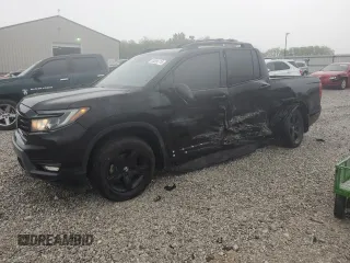 2022 Honda Ridgeline Black Edition with VIN 5FPYK3F81NB002402, listed as a Copart auction lot 55266715 with 64,446 mi miles and Salvage title. Bid and sale history available at DreamBid. Image 1.