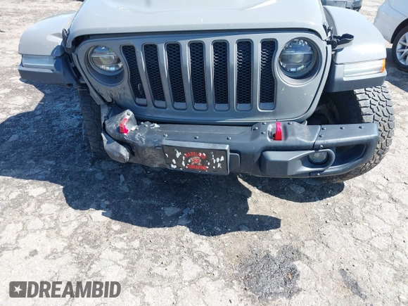 2018 Jeep Wrangler Unlimited Rubicon with VIN 1C4HJXFG6JW267087, listed as a IAAI auction lot 42235058 with 93,962 mi miles and . Bid and sale history available at DreamBid. Image 16.