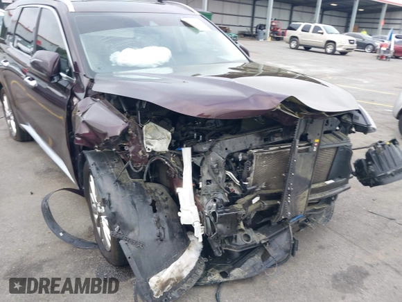 2020 Hyundai Palisade Limited z VIN KM8R54HE3LU117449, wystawiony jako IAAI lot #41954035 z przebiegiem 76 017 mil mil oraz . Historia ofert i sprzedaży dostępna na DreamBid. Obrazek 6.