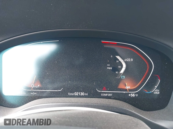 2024 BMW X3 sDrive30i with VIN 5UX43DP02R9U43683, listed as a IAAI auction lot 41432529 with 2,130 mi miles and . Bid and sale history available at DreamBid. Image 7.
