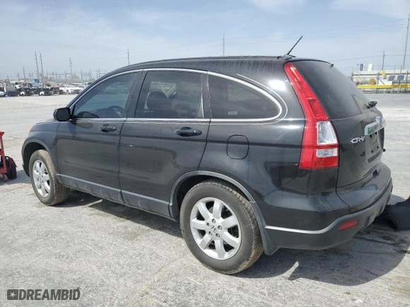 2007 Honda CR-V EX-L with VIN JHLRE38747C010327, listed as a Copart auction lot 49726825 with 172,576 mi miles and Salvage Title. Bid and sale history available at carsss.com. Image 2.