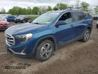 2020 GMC Terrain SLT z VIN 3GKALVEV6LL218078, wystawiony jako Copart lot #57956465 z przebiegiem 61 398 mil mil oraz Szkoda całkowita • Salvage title. Historia ofert i sprzedaży dostępna na DreamBid. Obrazek 1.
