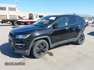 2018 Jeep Compass Latitude with VIN 3C4NJCBB3JT501939, listed as a IAAI auction lot 41670306 with 93,767 mi miles. Bid and sale history available at carsss.com. Image 18.