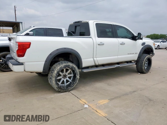 2016 Nissan Titan Platinum Reserve с VIN 1N6BA1F21GN513109, выставлен на аукционе Copart как лот 56116825 с пробегом 94 263 миль миль и Чистый • Clean title. История ставок и продаж доступна на DreamBid. Изображение 3.