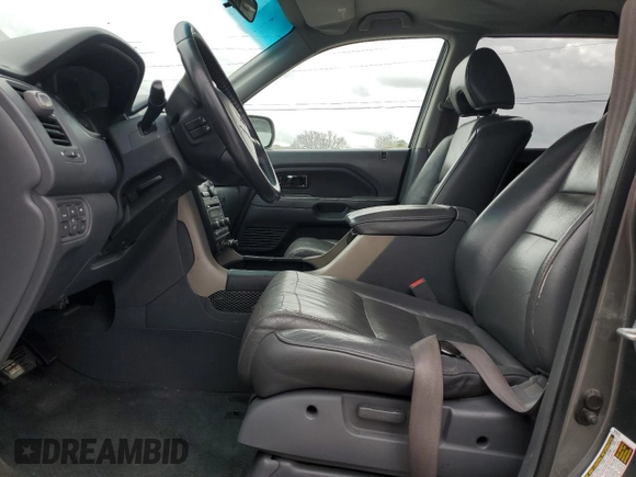 2008 Honda Pilot EX-L with VIN 5FNYF28738B009318, listed as a Copart auction lot 51648595 with 266,183 mi miles and Clean Title. Bid and sale history available at DreamBid. Image 7.