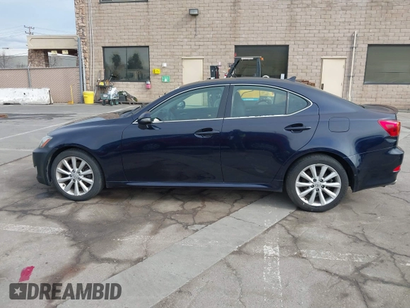 2009 Lexus IS 250 with VIN JTHBK262195104051, listed as a IAAI auction lot 41560910 with 222,113 mi miles. Bid and sale history available at carsss.com. Image 14.