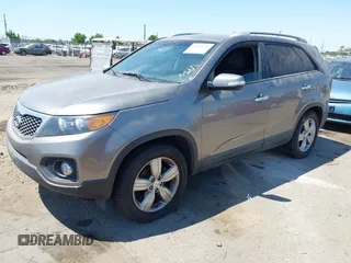 2012 Kia Sorento EX with VIN 5XYKU3A60CG305675, listed as a IAAI auction lot 42647223 with 174,447 mi miles and . Bid and sale history available at DreamBid. Image 2.