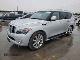 2011 Infiniti QX56 7-passenger with VIN JN8AZ2NE7B9006116, listed as a Copart auction lot 83417134 with 136,200 mi miles and Clean Title. Bid and sale history available at carsss.com. Image 1.